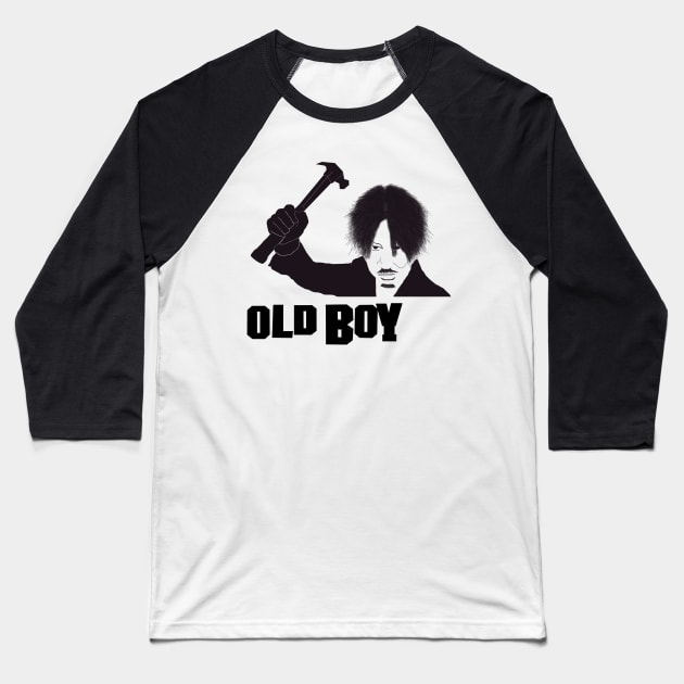 Old Boy Baseball T-Shirt by rail_rz